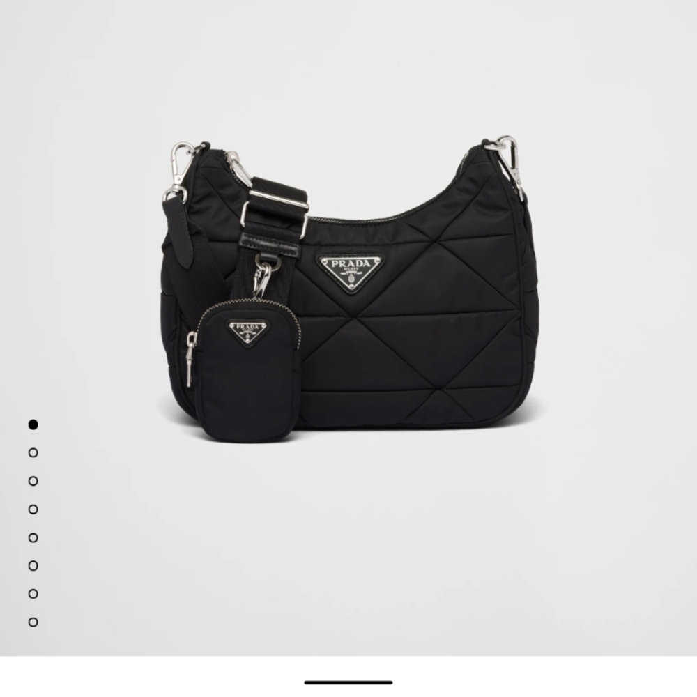 Authentic Prada Re-Nylon Hobo Shoulder Bag
